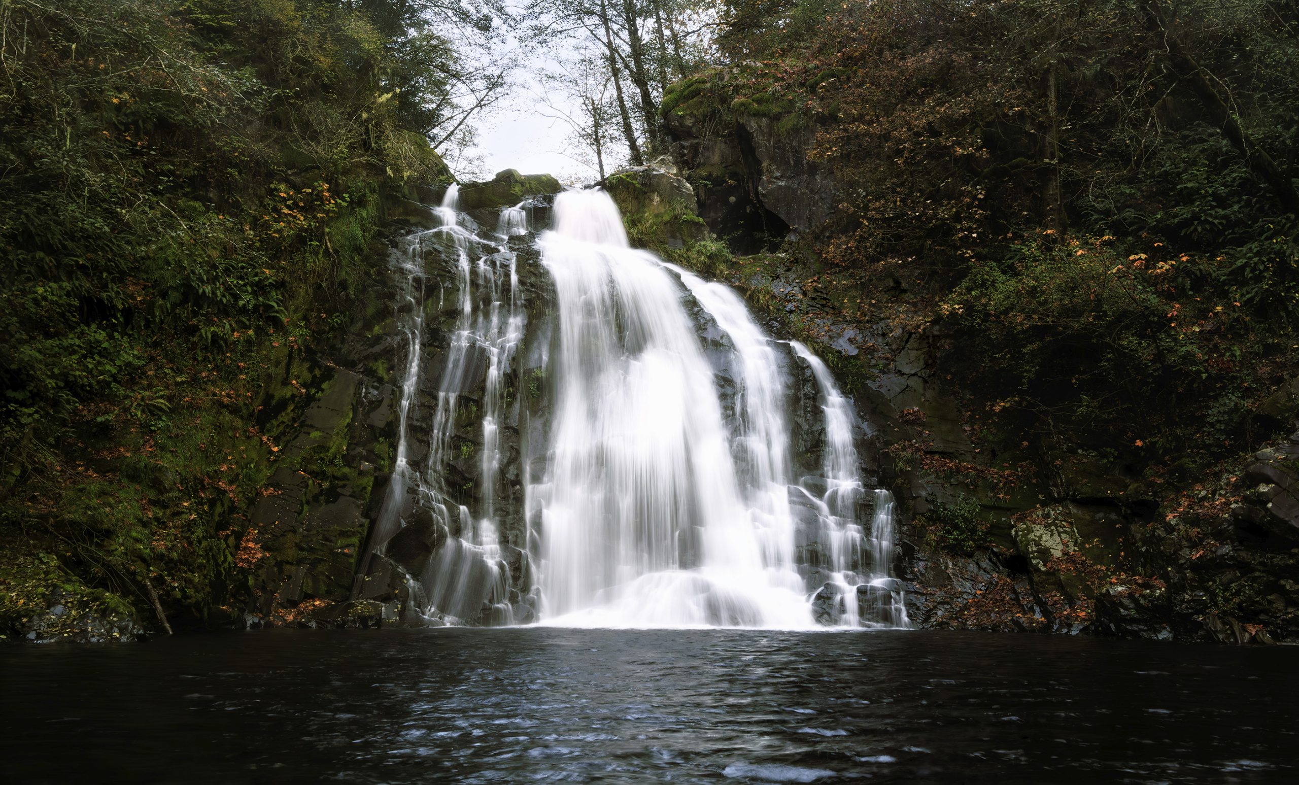 young river falls